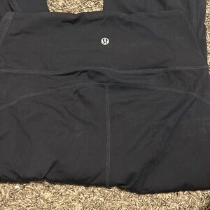 Lululemon Navy Flare Leggings